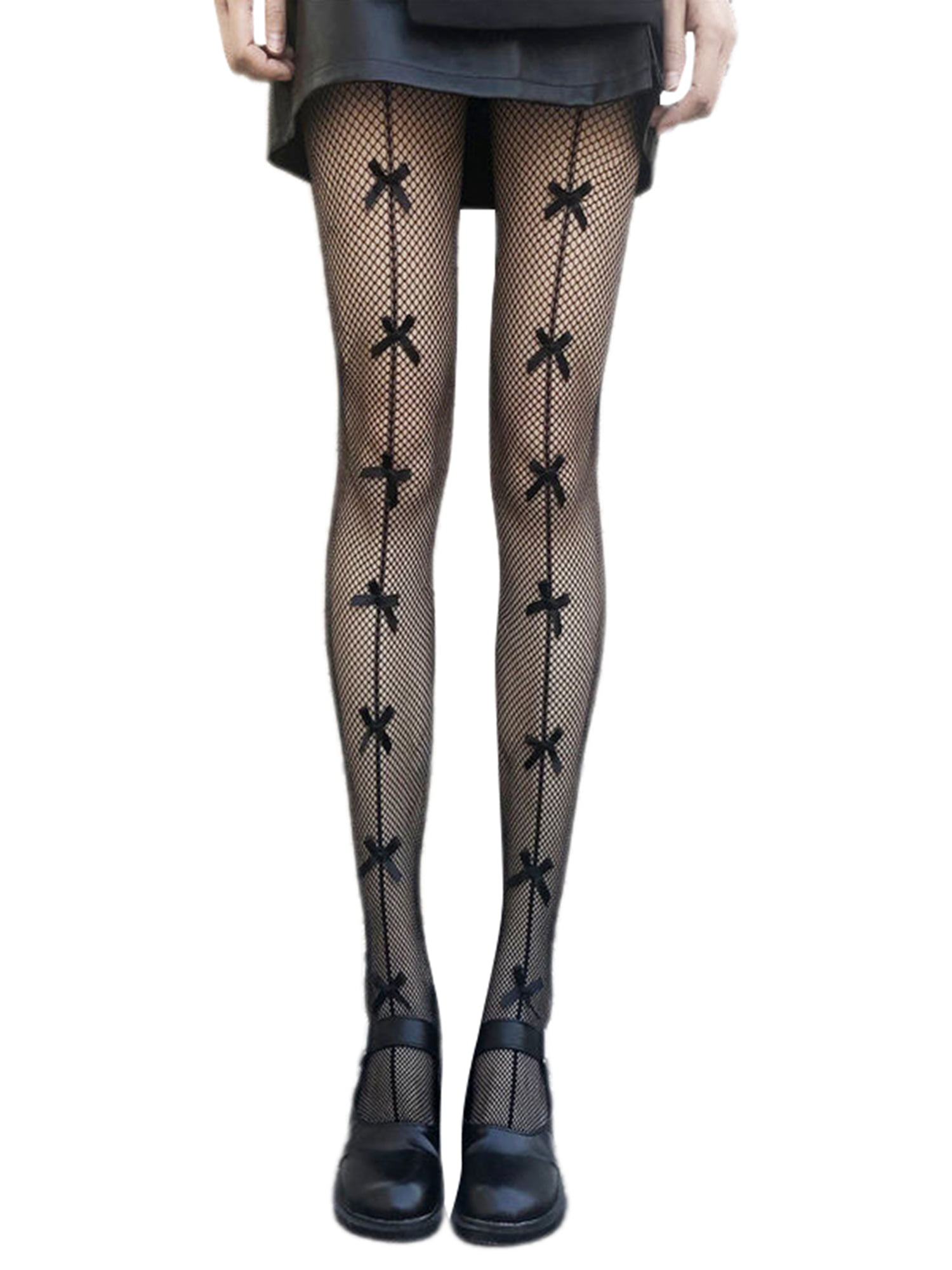 Animal Print Fishnet Stockings Plus Size Goth Lace Pantyhose Fishnet Tights Funky Tights