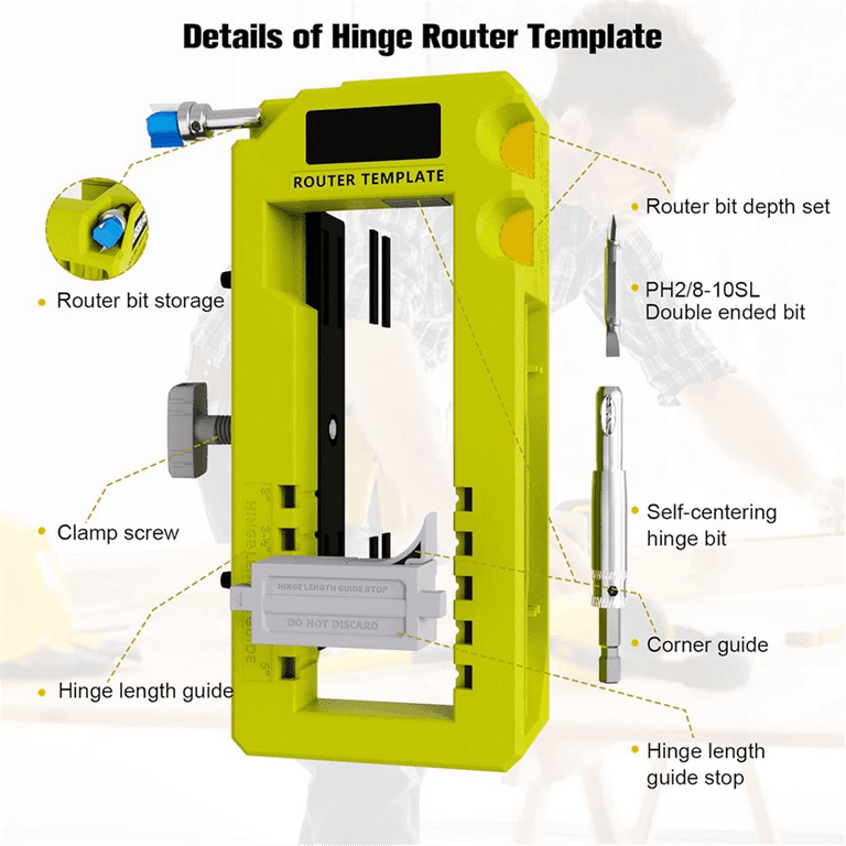 Router Table Door Latches For Top Of Door TIHCXNY (Blue) Door Hinge ...