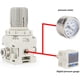 thumbnail image 5 of Eigraketly Presostato digital Presostato digital 0 a -101 kPa 12-24 V CC Fácil Herramientas eléctricas, 5 of 6