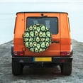 thumbnail image 6 of Naloa Avocado Heart PVC Leather Spare Tire Wheel Cover Spare Tire Cover, for Car Truck SUV Camper Trailer Universal Fit(14-17in)-15 inch, 6 of 6