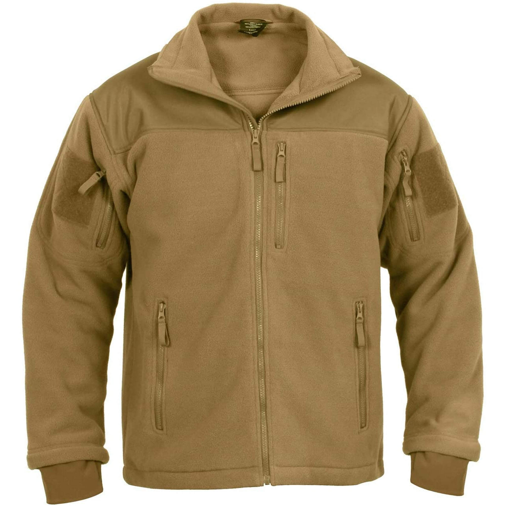 Rothco Spec Ops Tactical Fleece Jacket Coyote Brown XL Walmart