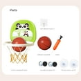 thumbnail image 4 of HUMJUSE Interactive Indoor Mini Basketball Hoop Toy for Toddlers Boys & Girls, Boy Toddler Toys with Inflator & Hooks, Gift for Toddler Age 2+, 4 of 6