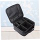thumbnail image 5 of unbranded Estuche Para Herramientas De Maquillaje Negro Fácil De Limpiar Con Compartimentos Ajustables, 5 of 8