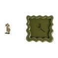 thumbnail image 1 of Figura decorativa de caballero nórdico de resina, ideal para escritorio, armario, mesa de oficina de mesa. Incluye reloj de pared cuadrado, s, 1 of 8