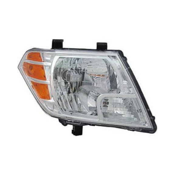 Right Passenger Side Halogen Headlight Assembly - Compatible with 2009 - 2019 Nissan Frontier 2010 2011 2012 2013 2014 2015 2016 2017 2018