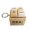 Beige, variant on Interactive Talking Keychain Stress Toy for Kids/Adults ✨ Glowing Light Up Phrases | Portable Acrylic Fidget Toy