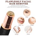 thumbnail image 2 of Facial Hair Removal For Women, 2 In 1 Eyebrow Razor And Painless Hair Remover, Ipx6 Waterproof, Usb Rechargeable Electric Razor For Eyebrow,Cheeks, Chin, Upper Lip & Arms, 2 of 6