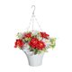 thumbnail image 2 of Flores artificiales colgantes en cesta, arreglo floral, planta artificial, colgante falso Estilo B, 2 of 9