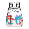 thumbnail image 1 of Fotbe Gnomes Summer Mochila Ligera para Hombres y Mujeres - Duradera y Resistente al Agua, Ideal para Escuela, Trabajo, Viajes y Uso Diario, 1 of 7