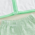 thumbnail image 5 of LNMQLPDBS Toddler Baby Boy Girl Swim Cover Up Towel Terry Zipper Hooded Tops Seersucker Gingham Shorts Set Bathing Suit Coverup Baby Bathing Suit Girl Boys Swim Shorts Outfit, 5 of 9