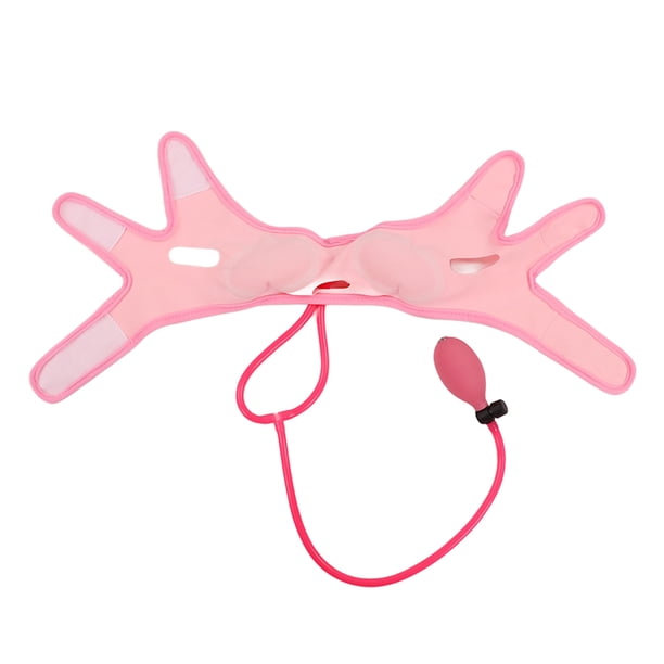 Correa de entrenamiento facial V Line, elevador facial inflable, cómodo cinturón de levantamiento facial, vendaje de elevación y ajuste para uso conveniente en la cara