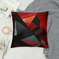 thumbnail image 2 of PIKWEEK Throw Pillow Cases,Red and Black Abstract Background Double-Sided Printed Cushion Covers,Decorative Pillowcase for Living Room Sofa, 2 of 5