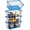 1-blue, variant on 6 Pcs Stackable Wire Baskets for Pantry Organizers and Storage,Vegetable Fruit Basket for Countertop,Kitchen Storage Metal Baskets,Produce Potato Onion Storage Bin