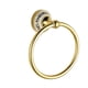 thumbnail image 1 of Toystoory Anillo de toalla de baño de estilo vintage de primera calidad dorado, duradero y confiable, fácil de instalar, aleación de zinc Accesorios de baño B, 1 of 6
