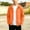 Orange, variant on Caywon Teens Hooded Long Sleeve Jacket, Waterproof Windbreaker Coat, Solid Color Casual Outdoor Sports Blouse, Perfect for Youth Ages 12 to 20