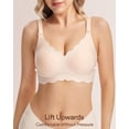 thumbnail image 2 of Sujetadores inalámbricos Angelhood Ultimate Comfort Bralette, paquete de 3, 2 of 7