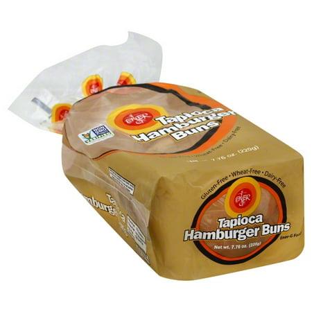 Ener G Foods EnerG  Hamburger Buns, 7.76 oz