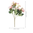 thumbnail image 2 of ADDHAT 2Ud Flores Plásticas Camellia Rosa Para Decorar Eventos Y Espacios Con Ambiente Agradable, 2 of 5
