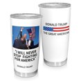 thumbnail image 3 of Aislada Doble Capa Trump 20 Oz Con Tapa Acero Inoxidable 304 para Mujeres Y Hombres, 3 of 9