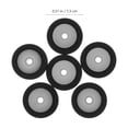 thumbnail image 2 of WRISTBIQUE 6Pcs Recorder Pinch Roller Plastic Tape Deck Replacement for Radio Audio Black, 2 of 7