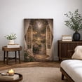 thumbnail image 4 of Canvas Print Night Garden Wall Art Dark Academia Decorative for Living Room Bedroom - 32"x48", 4 of 8