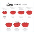 thumbnail image 2 of Lodge EC6D32 Indigo Dutch Oven, 6 Quart, Indigo, 2 of 6