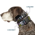 thumbnail image 2 of Warner Bros. Animation Pet Collar, Dog Collar Plastic Buckle, The Powerpuff Girls and Donny Stripe Black Multi Pastel, 8.5 to 12 Inches 0.5 Inch Wide, 2 of 8