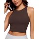 thumbnail image 1 of Remera CRZ YOGA Butterluxe sin mangas con espalda racer y corte crop XS, 1 of 5