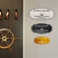thumbnail image 2 of Victorian Plus Sunset Cruises – Unforgettable Evenings Wall or Door Sign | Easy Installation | Personal Boat Signage (Blue Wood) -Small, 2 of 7