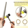 thumbnail image 3 of Herramienta de medición Ring Sizer, kit de reparación de mandriles de anillos metálicos, 3 of 7