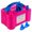 Purple, variant on TeSabMi Electric Balloon Pump, 600W Dual-Nozzle Design with Auto and Semi-Auto Modes, 2 Balloon Tie Tools for Party Decorations, Pink