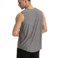 thumbnail image 4 of Men’s BIG and TALL 2 Pack Active Gym Sleeveless Shirts Crew Neck Muscle Tank Top, 4 of 5