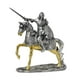 thumbnail image 1 of Estatua de caballero Figura de caballero Figura decorativa Adorno de mesa para entrada Chimenea Dormitorio Mesa Centro Decoración del hogar, 1 of 9