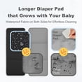 thumbnail image 7 of Diaper Bag Backpack, Lightweight Stylish Travel Baby Bag with Portable Changing Pad, Black, 7 of 7