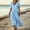 Light Blue, variant on Qulqfy Short Sleeve Spring Dresses for Women 2025 Shirt Dress Red Striped Maxi Casual V Neck Flowy Dresses L