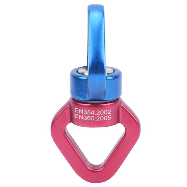 2 aberturas anchas para ojos con hebillas Mosquetón colgante giratorio 2 hebillas conectadas con rodamientos de bolas sellados Conector de columpio de yoga para hamacas y sedas ANGGREK Otros