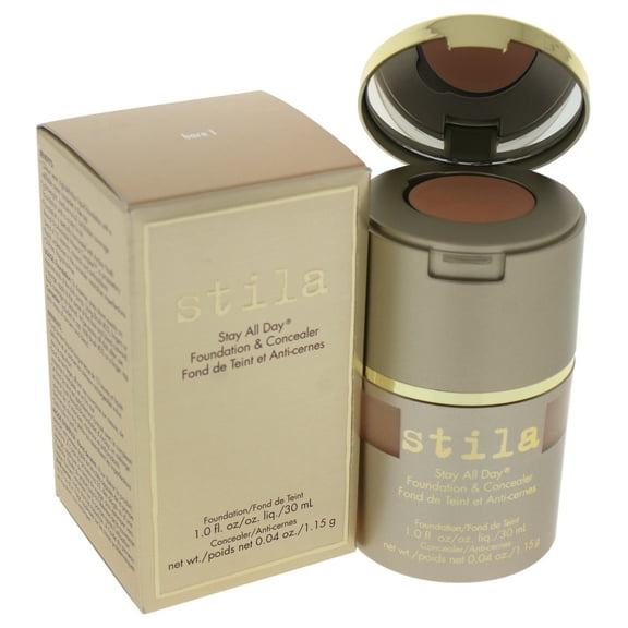 Stay All Day Foundation & Concealer - # 1 Bare by Stila for Women - 1 oz Makeup