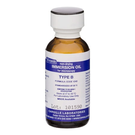 - AmScope Microscope Immersion Oil 1 Oz Type B New