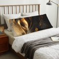 thumbnail image 4 of Cauagu Luxurious Gold Flow for Long Body Pillowcase 1 PCS,Soft Long Pillow Cover Decorative Pillow Case Hidden Zipper Closure Pillowcase,NOT Included Pillow (20'' x54''), 4 of 7