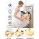 thumbnail image 4 of Manta Burrito Tortilla De Doble Cara De 150 Cm, Envoltura De Taco Redonda Gigante Novedad Mantas Cálidas Suave Comodidad Toalla De Comida Rellena De Franela Realista Regalos Creativos Para La Familia, 4 of 5