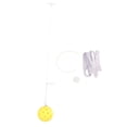 thumbnail image 5 of funtasica Pickleball Trainer Pickleball Training with 40 Holes Pickleball Ball Rope Exercise Convenient Self Study Pickleball Equipment yellow, 5 of 8