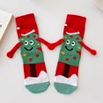 thumbnail image 5 of Christmas Magnetic Funny Holding Hands Socks for Couples, Christmas Gag Gifts, Unisex Adult New Year Gift, 5 of 10