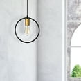 thumbnail image 4 of GMT-111P-MB-VB-Dainolite-Geometric - 13 Inch One Light Pendant     -Traditional Installation, 4 of 4