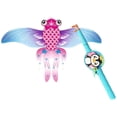 thumbnail image 3 of S SERENABLE Kite Toy 50M Line Included Unique Beach Toy for Camping Trip Backyard Garden Pink Fish, 3 of 9