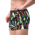 thumbnail image 2 of Disketp Parrot Men's Boxer Briefs,Soft and Breathable Cotton Underwear with ComfortFlex Waistband, 2 of 7