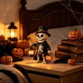 thumbnail image 4 of DVKOVI Halloween Resin Carrying Lamp Ghost Figurine Sculpture Night Light for Home Tiered Tray Tabletop Decor, 4 of 4