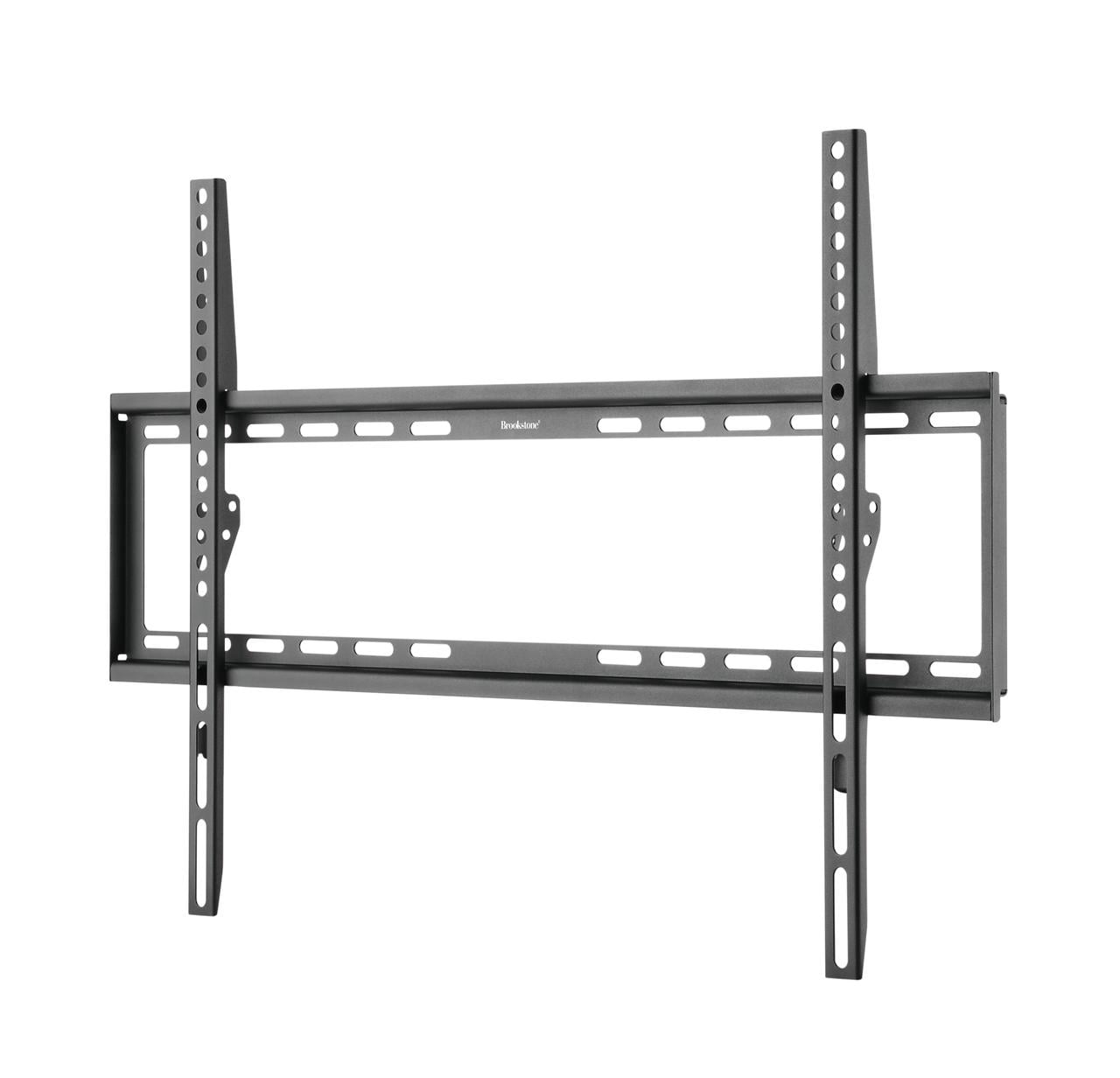 Brookstone Low Profile Fixed TV Wall Mount for 37"-86" TVs, Max 99 lbs, VESA 100x100 to 800x400mm