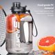 thumbnail image 3 of Botella de agua de gran capacidad de 1,7l/2,5l, taza para el vientre grande, botella de agua deportiva, cubo de tonelada, taza espacial de plástico portátil para estudiantes, 3 of 5