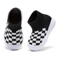 thumbnail image 6 of Toddler Sock Shoes Baby Walking Shoes Infant Slippers Boys & Girls Non-Slip Sneakers Black Plaid 15-18 Months, 6 of 7