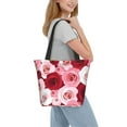 thumbnail image 7 of Bingfone Rose Women Shoulder Tote Bags Casual Bag Ladies Shopping Handbag, 7 of 7